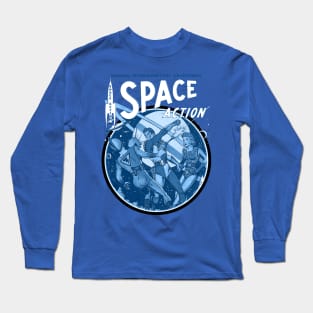 Sci Fi Space Action Adventures Long Sleeve T-Shirt